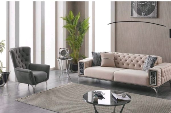 Mirror Sofa Set